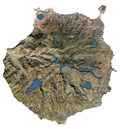 Mapa que muestra los distintos Monumentos Naturales disponibles en Gran Canaria. Puede acceder a la informacin acerca de ellos
  clicando sobre la zona o bien en el listado de enlaces que se encuentra a continuacin